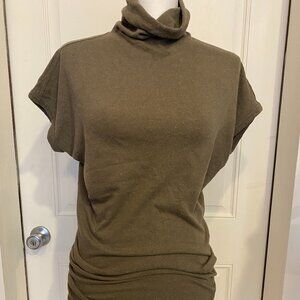 Rick Owens Lillies Wool Jersey Tunic Top